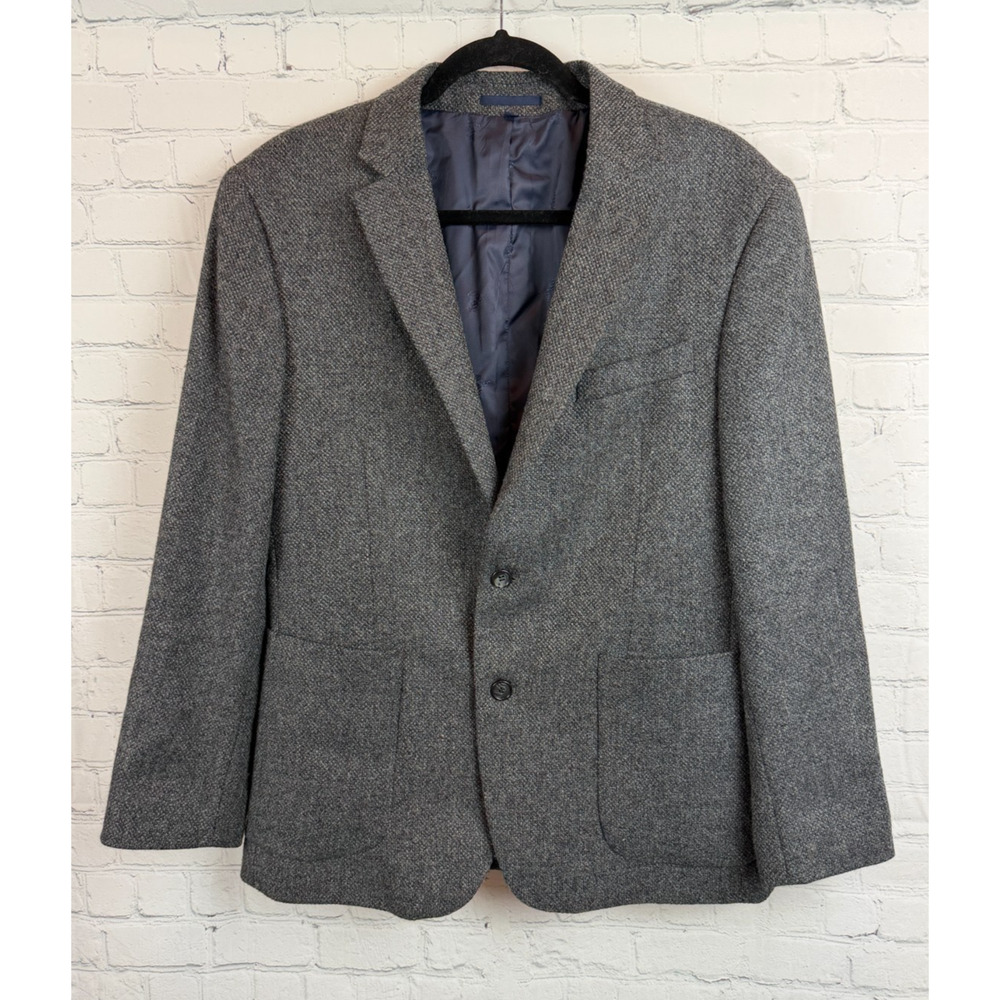 JOS. A. BANK 1905 brrr comfort 100% wool gray mens jacket blazer 40S